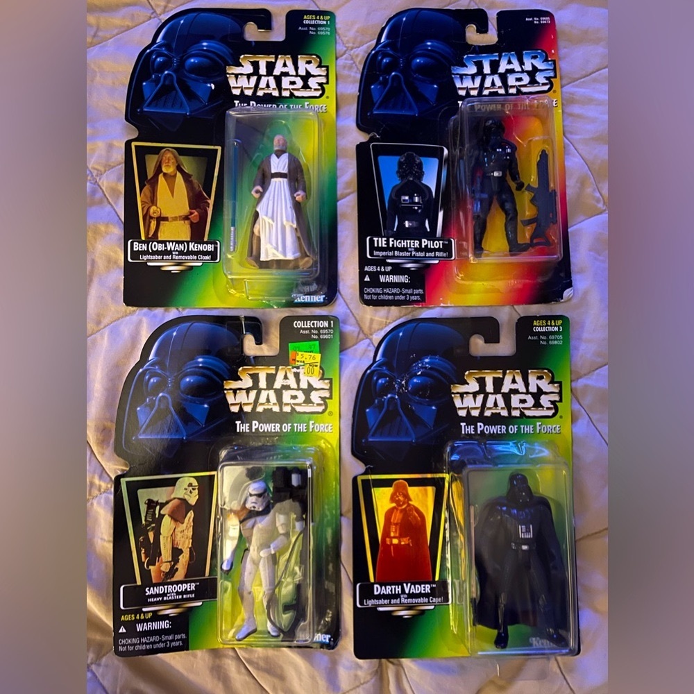 NIB Star Wars Figurines Power of the Force